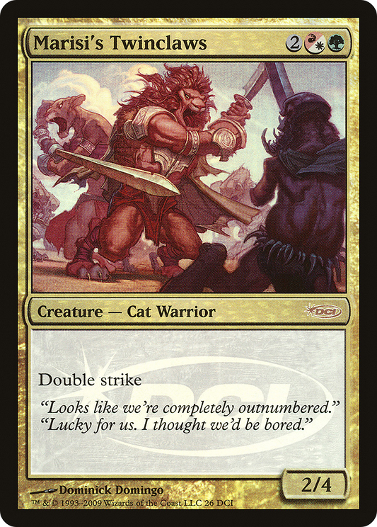 Marisi's Twinclaws (WPN-026) (Foil)