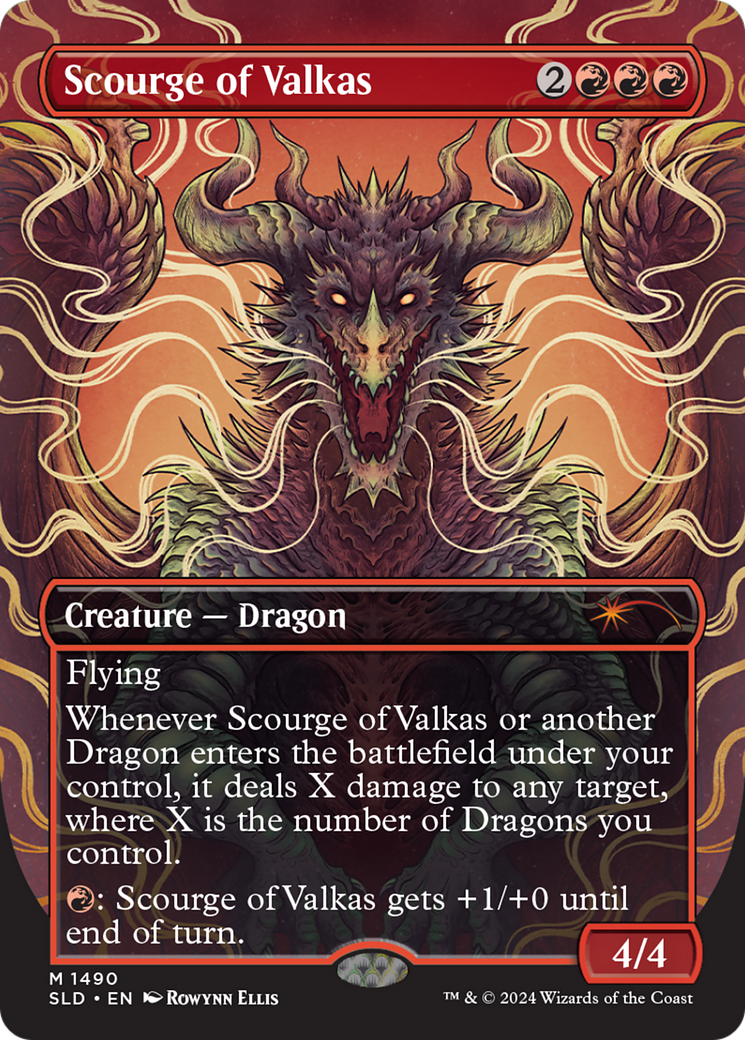 Scourge of Valkas (SLD-1490) (Borderless)