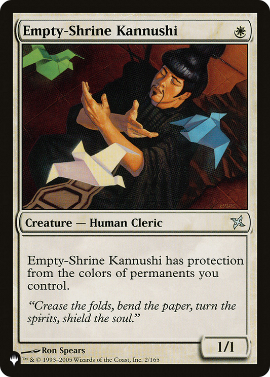 Empty-Shrine Kannushi (LIST-BOK-2)