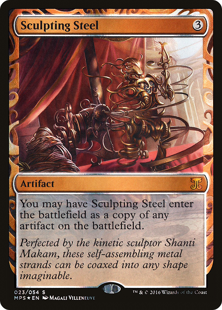 Sculpting Steel (MPS-023) (Foil)