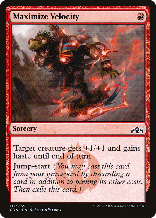 Maximize Velocity (GRN-111) (Foil)