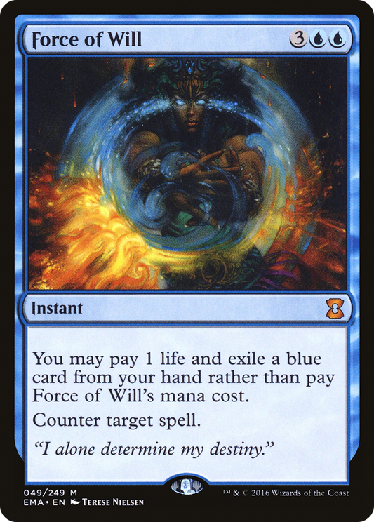 Force of Will (EMA-049) (Foil)
