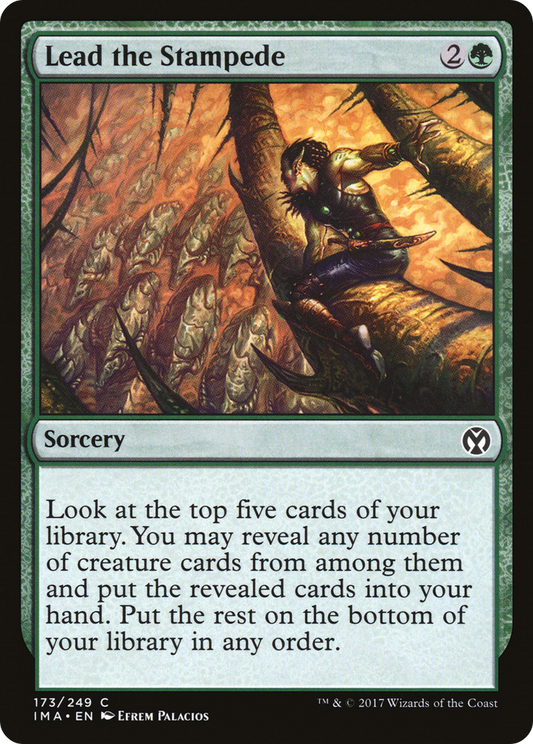 Lead the Stampede (IMA-173) (Foil)