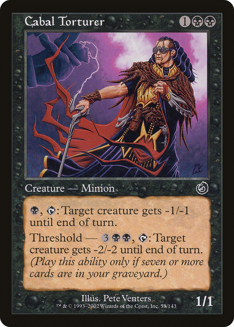 Cabal Torturer (TOR-053) (Foil)