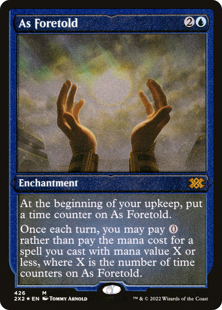 As Foretold (2X2-426) (Etched Foil)
