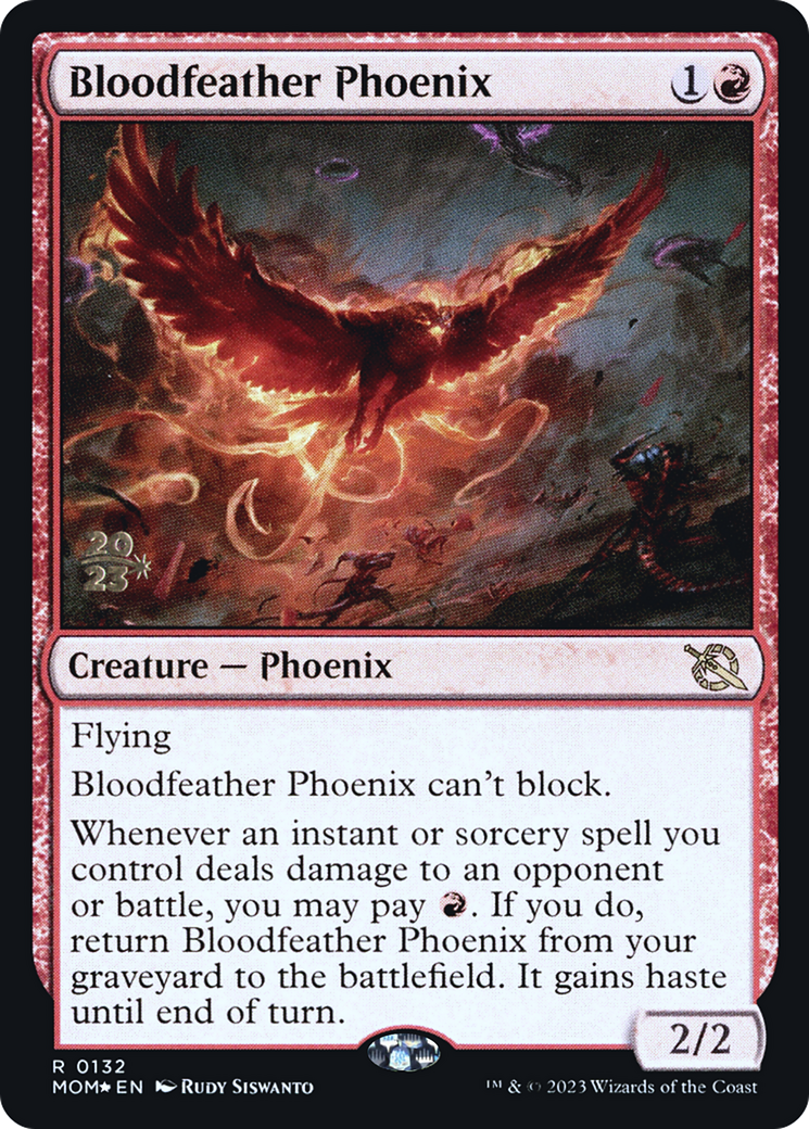 Bloodfeather Phoenix (PRE-132S) (Foil)