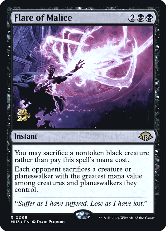Flare of Malice (PRE-95S) (Foil)