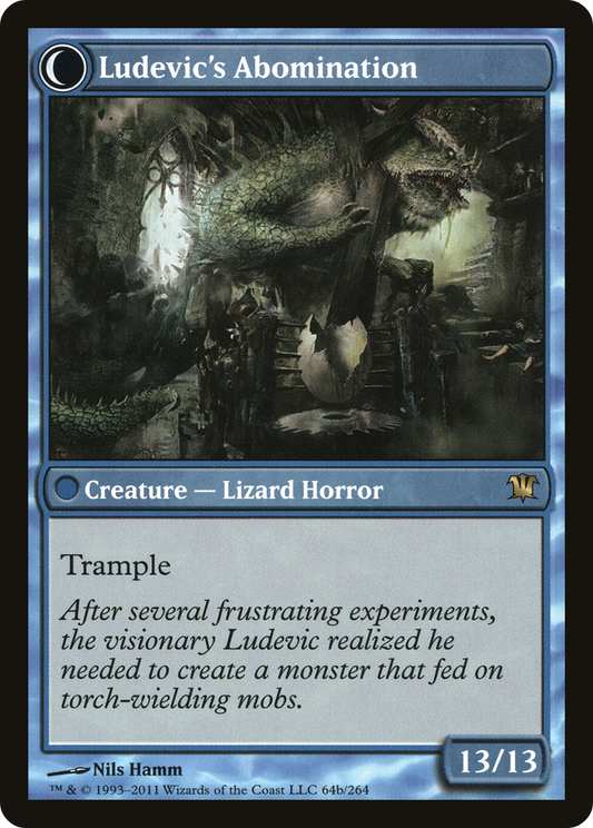 Ludevic's Test Subject // Ludevic's Abomination (ISD-064)