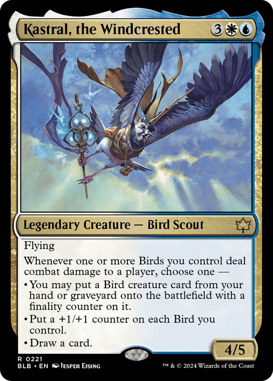 Kastral, the Windcrested (BLB-221) (Foil)