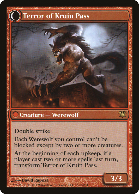 Kruin Outlaw // Terror of Kruin Pass (ISD-152) (Foil)