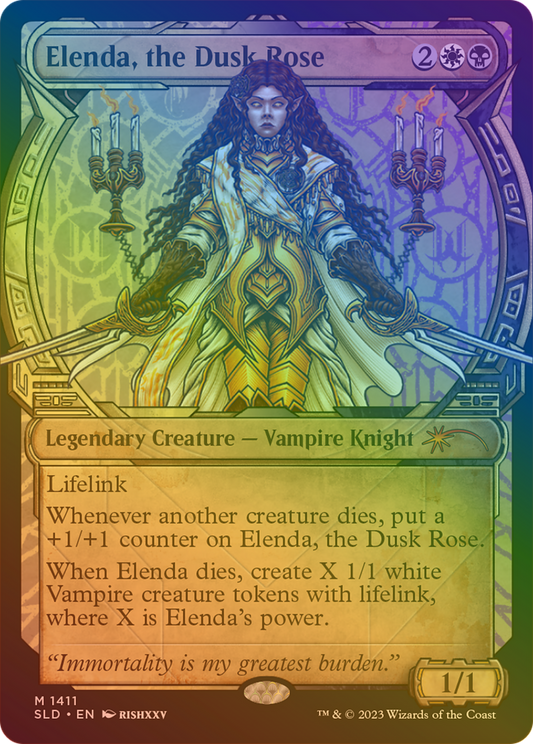 Elenda, the Dusk Rose (SLD-1411★) (Showcase) (Foil)