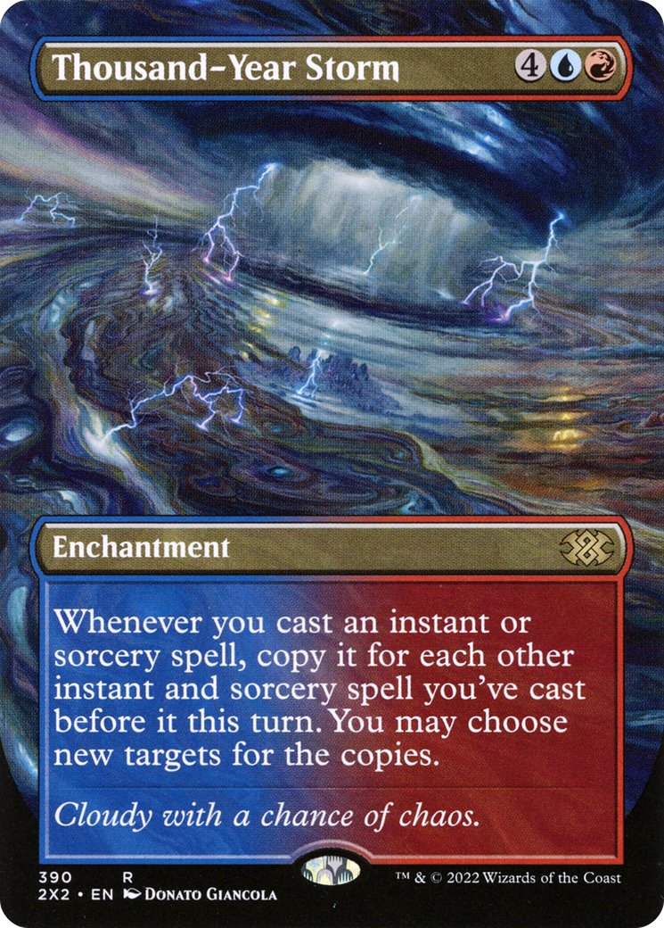 Thousand-Year Storm (2X2-390) (Borderless) (Foil)