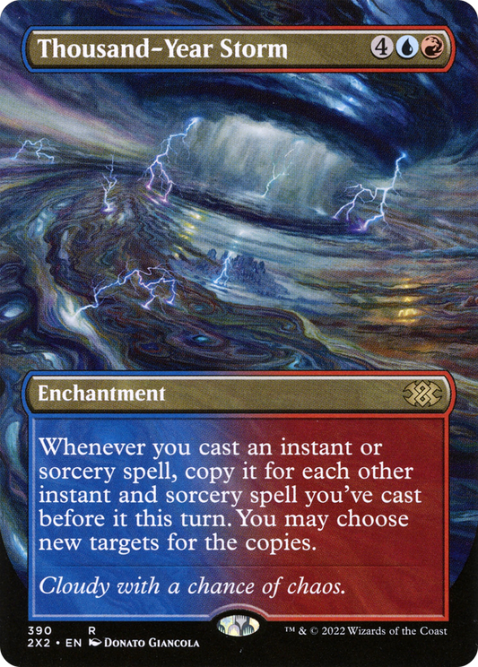 Thousand-Year Storm (2X2-390) (Borderless) (Foil)