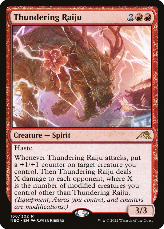Thundering Raiju (NEO-166)