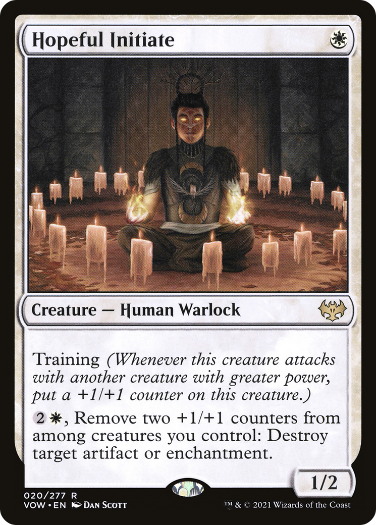 Hopeful Initiate (VOW-020) (Foil)