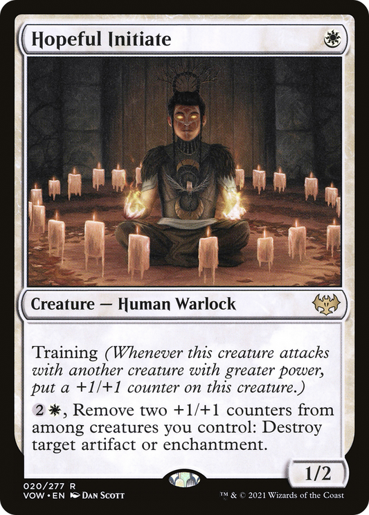 Hopeful Initiate (VOW-020) (Foil)