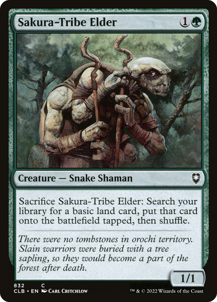 Sakura-Tribe Elder (CLB-832)