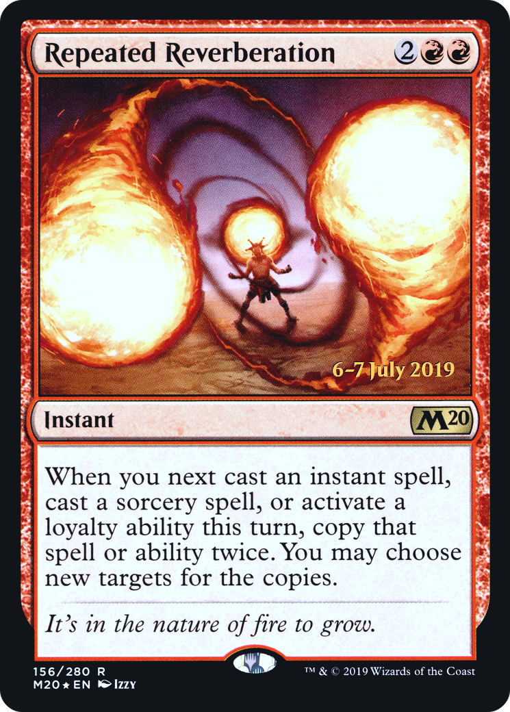 Repeated Reverberation (PRE-156S) (Foil)
