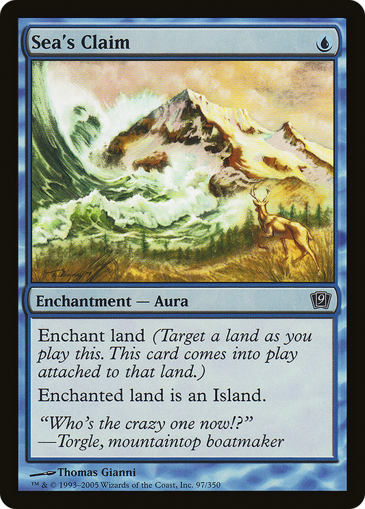 Sea's Claim (9ED-97★) (Foil)