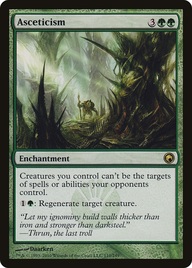 Asceticism (SOM-110) (Foil)