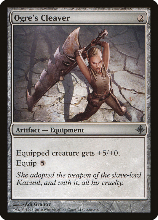 Ogre's Cleaver (ROE-220)