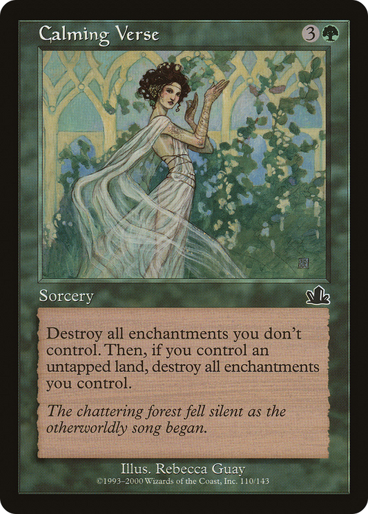 Calming Verse (PCY-110) (Foil)