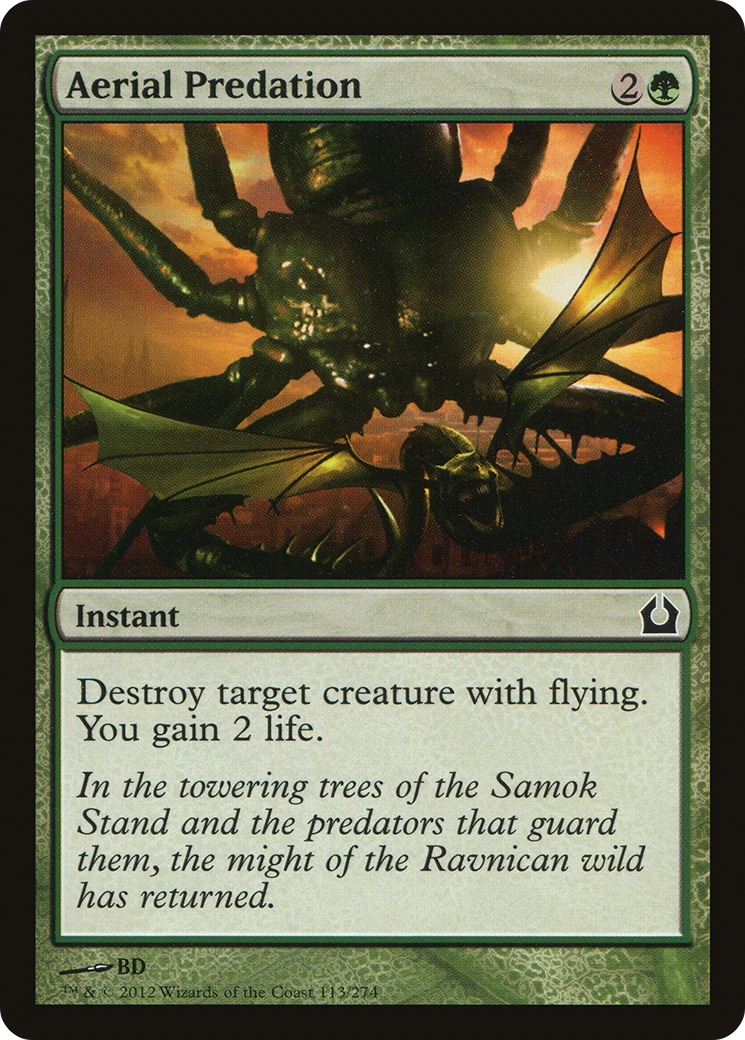 Aerial Predation (RTR-113) (Foil)