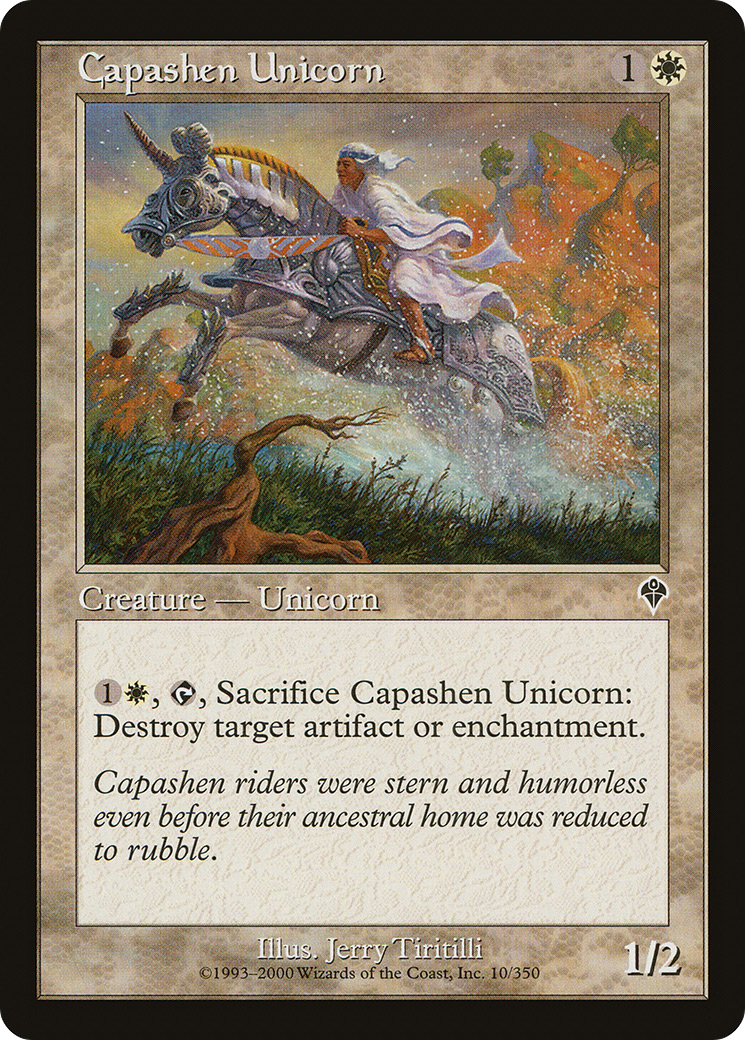 Capashen Unicorn (INV-010) (Foil)