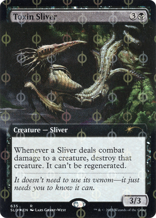 Toxin Sliver (SLD-635Φ) (Extended Art) (Compleat Foil)