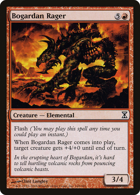 Bogardan Rager (TSP-148) (Foil)