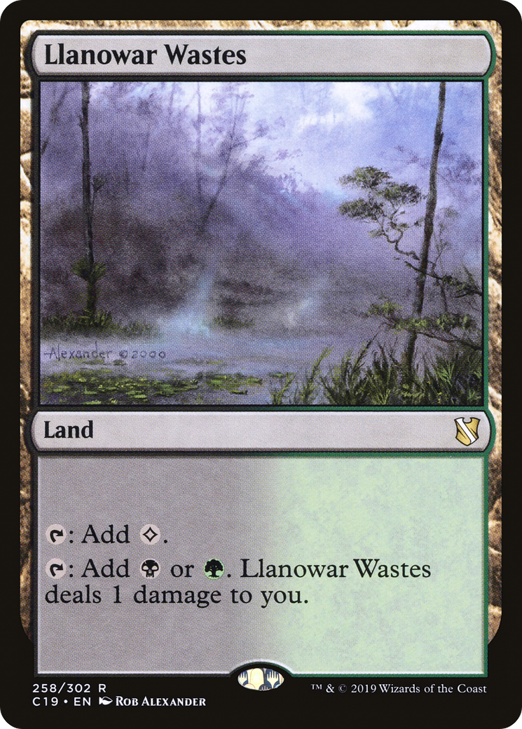 Llanowar Wastes (C19-258)