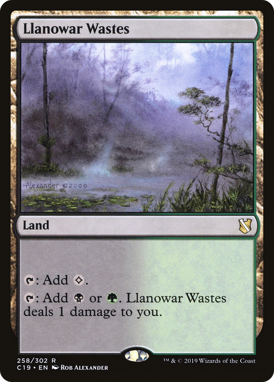 Llanowar Wastes (C19-258)
