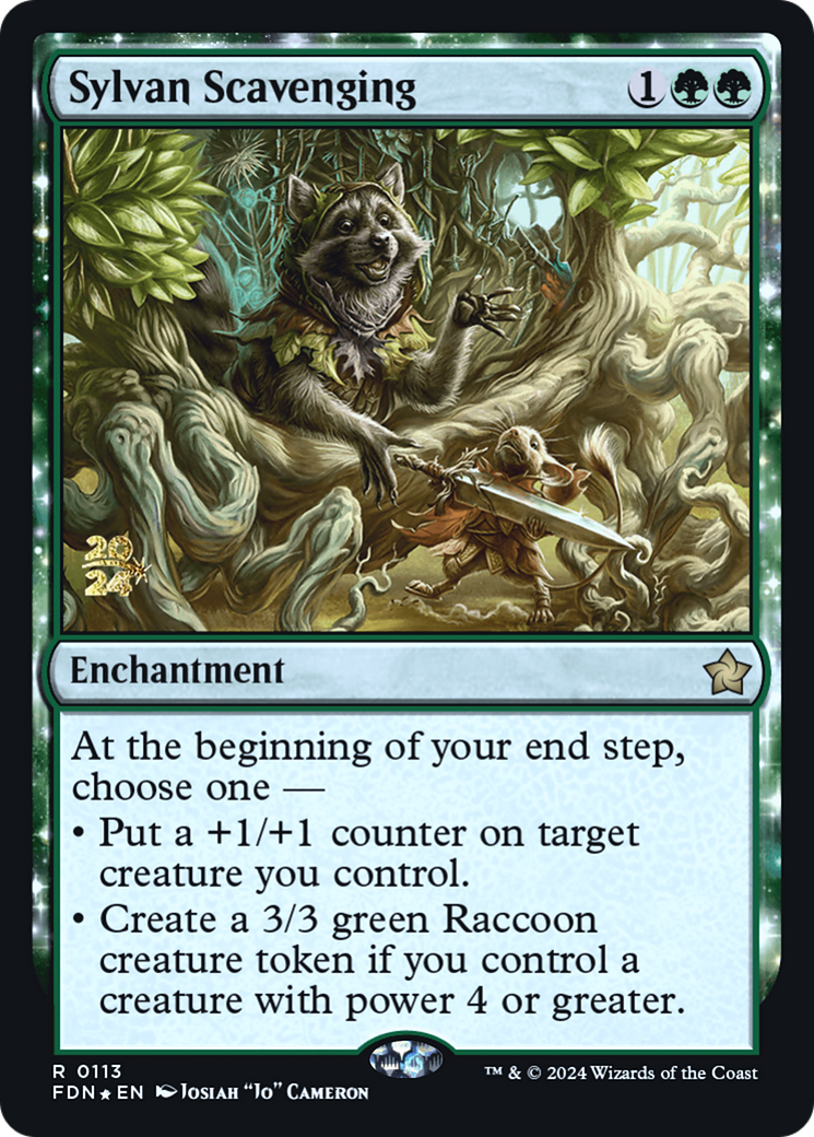 Sylvan Scavenging (PRE-113S) (Foil)