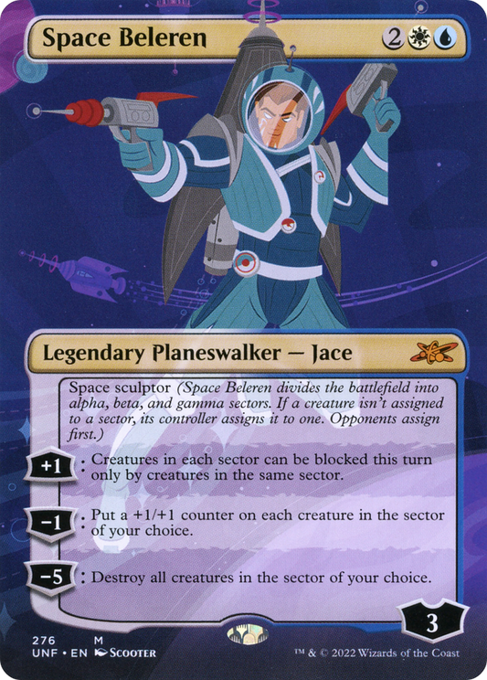 Space Beleren (UNF-276) (Borderless) (Foil)