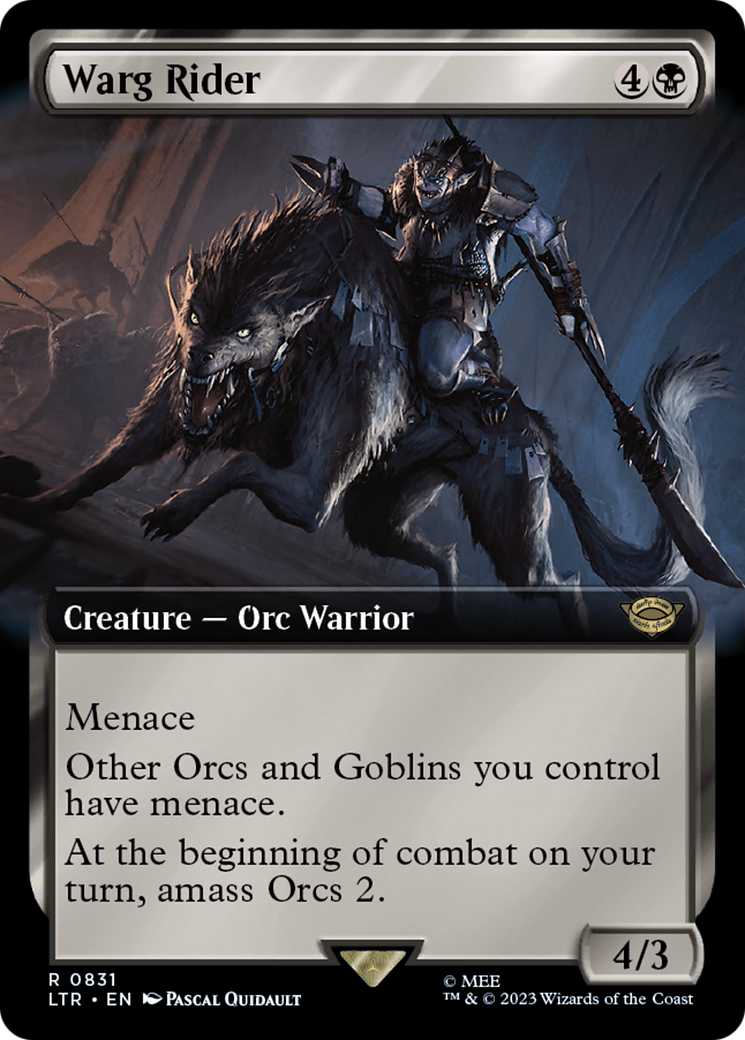 Warg Rider (LTR-831) (Extended Art)