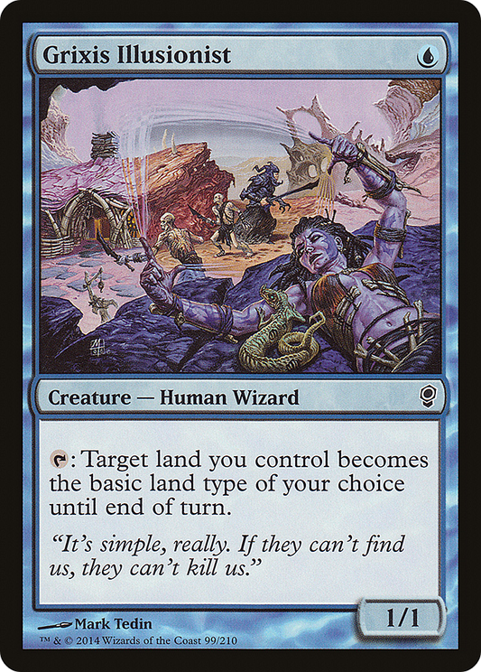 Grixis Illusionist (CNS-099) (Foil)
