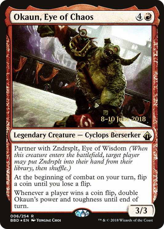 Okaun, Eye of Chaos (LARP-06S) (Foil)