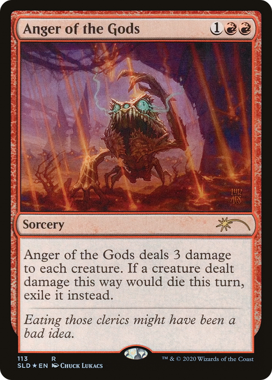 Anger of the Gods (SLD-113) (Foil)