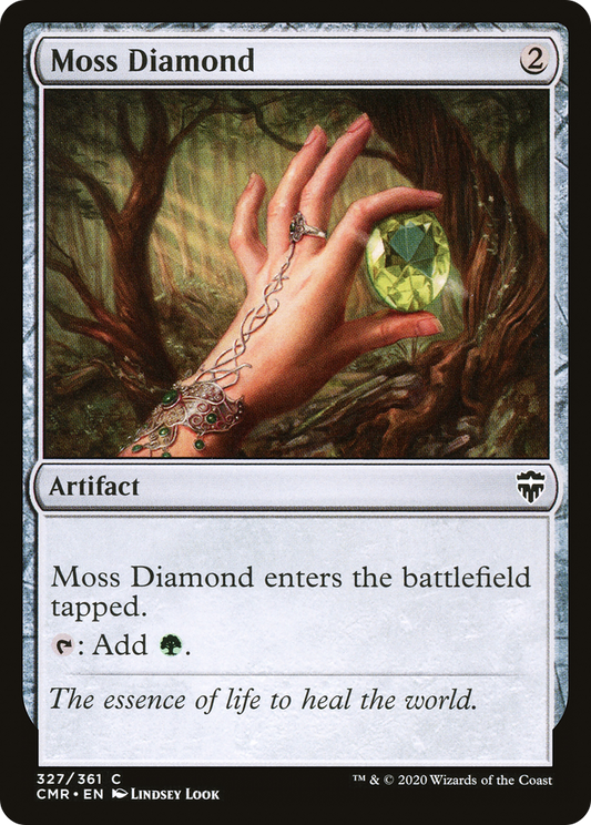 Moss Diamond (CMR-327) (Foil)