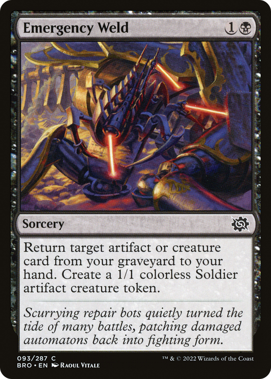 Emergency Weld (BRO-093) (Foil)