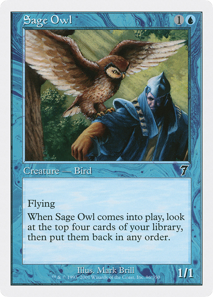 Sage Owl (7ED-096)