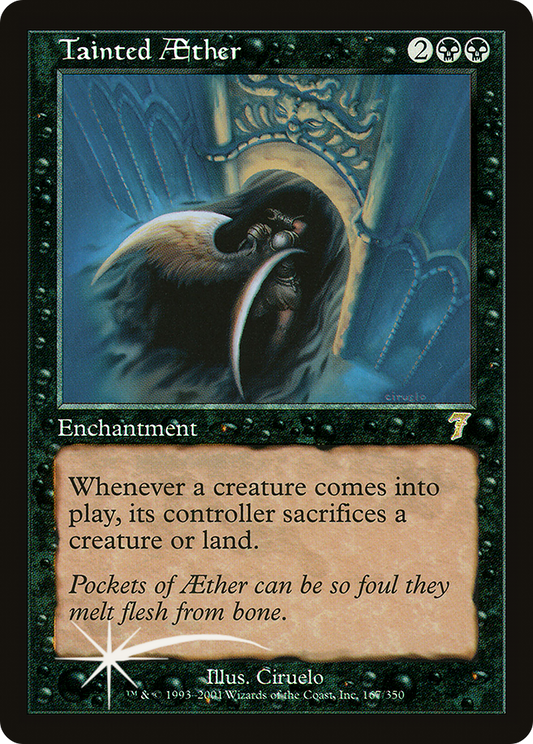 Tainted Aether (7ED-167★) (Foil)