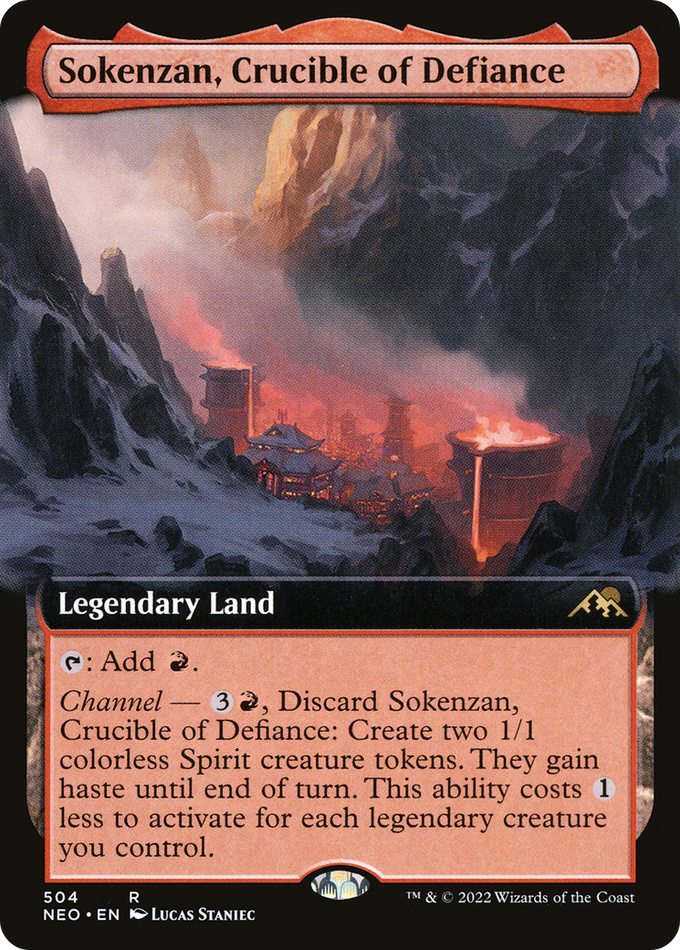 Sokenzan, Crucible of Defiance (NEO-504) (Extended Art) (Foil)