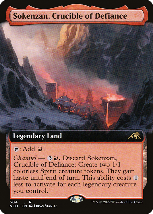 Sokenzan, Crucible of Defiance (NEO-504) (Extended Art) (Foil)