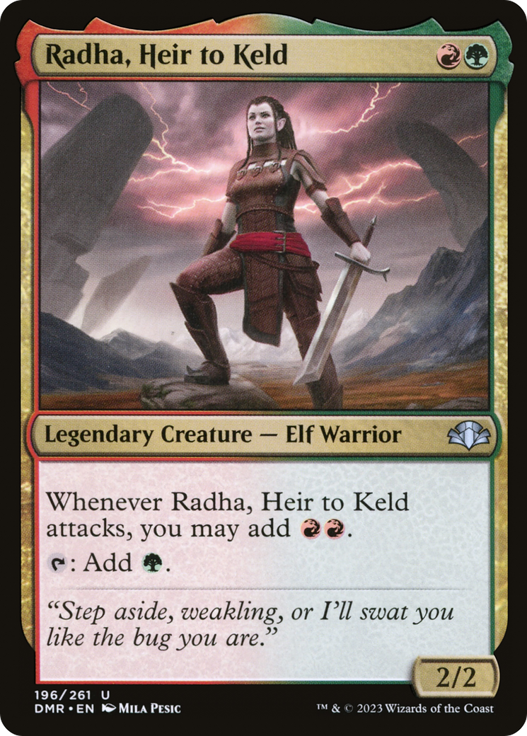 Radha, Heir to Keld (DMR-196)