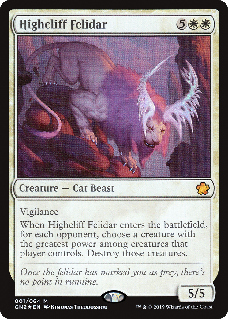 Highcliff Felidar (GN2-001) (Foil)