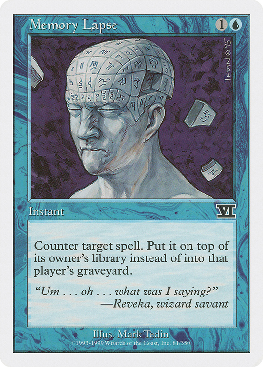 Memory Lapse (6ED-081)