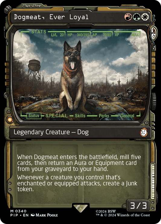 Dogmeat, Ever Loyal (PIP-340) (Showcase) (Foil)