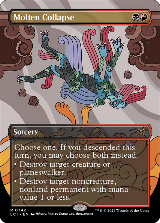 Molten Collapse (LCI-342) (Borderless)