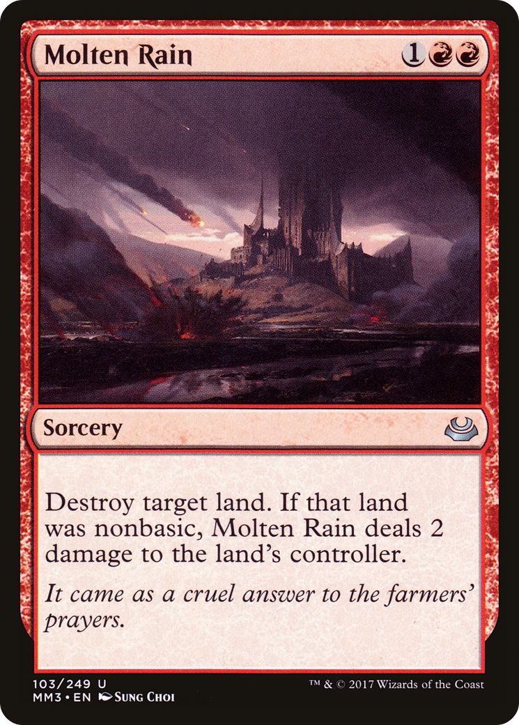 Molten Rain (MM3-103) (Foil)